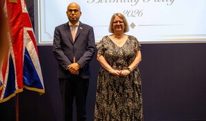 Reino Unido y Rep&uacute;blica Dominicana fortalecen sus v&iacute;nculos en recepci&oacute;n en honor al Rey Carlos III