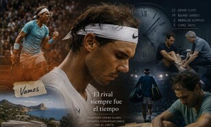 Rafa Nadal o la negociaci&oacute;n permanente con el l&iacute;mite