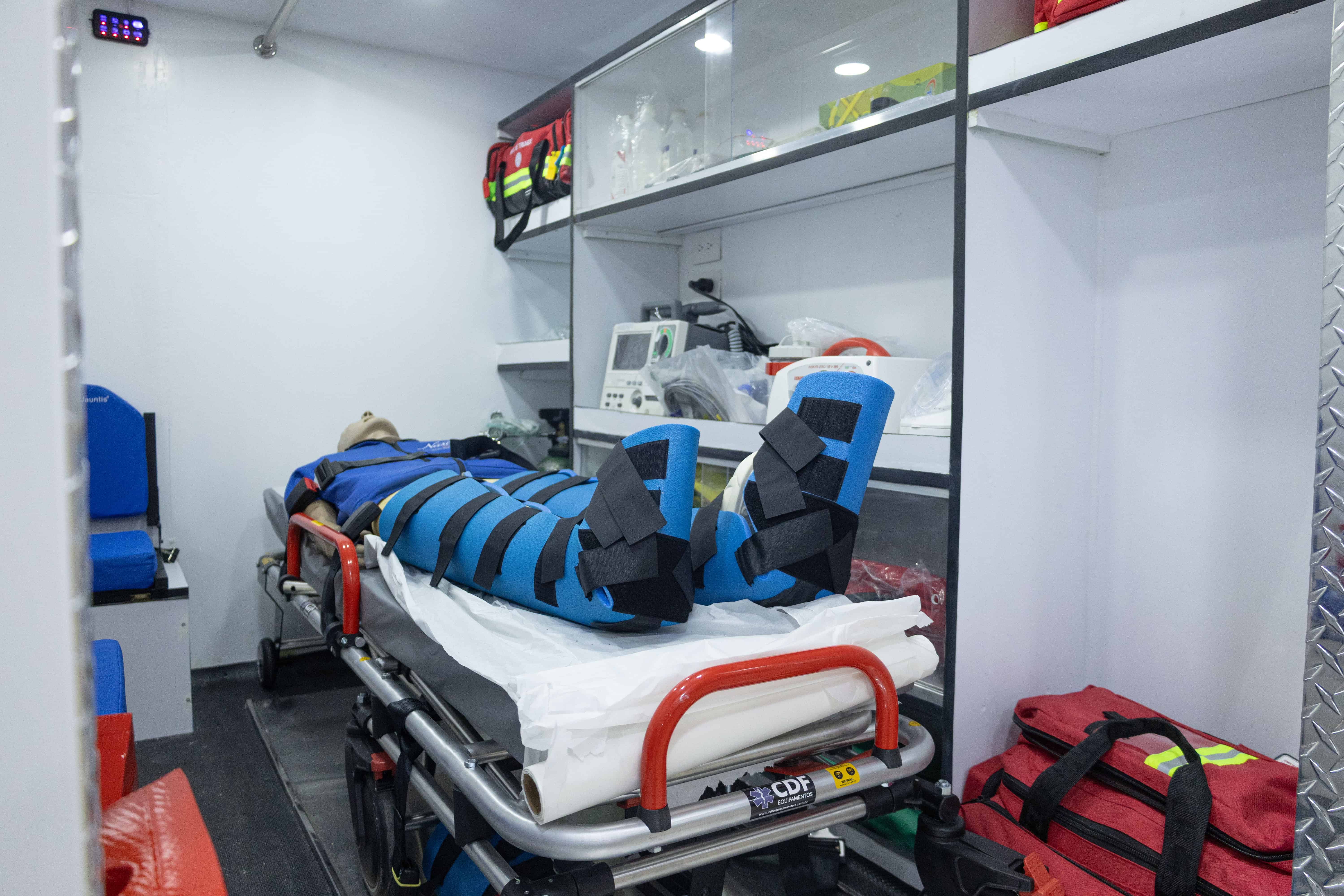 Nuevo espacio de simulación de emergencia del DAEH