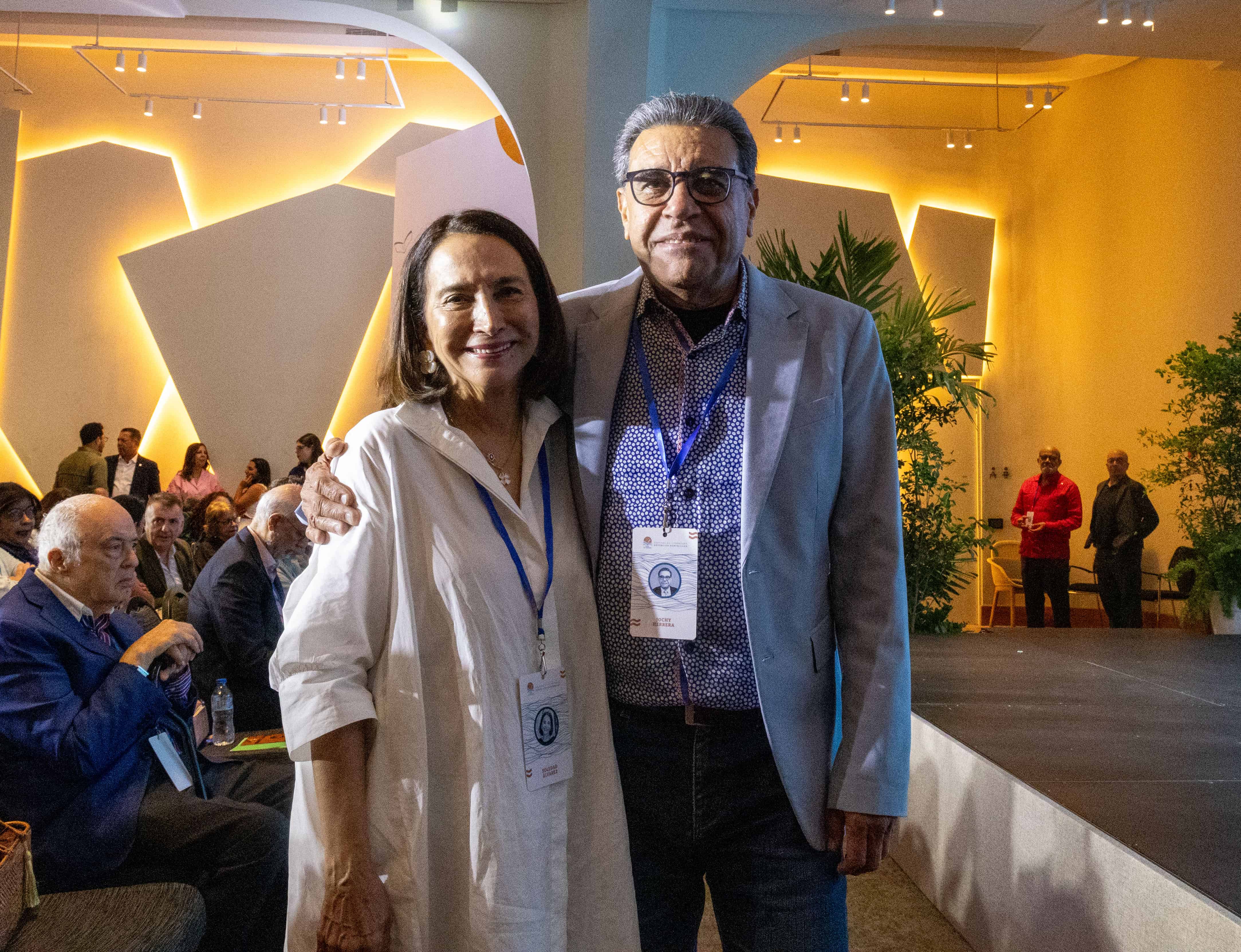 Soledad Álvarez y Jochy Herrera.