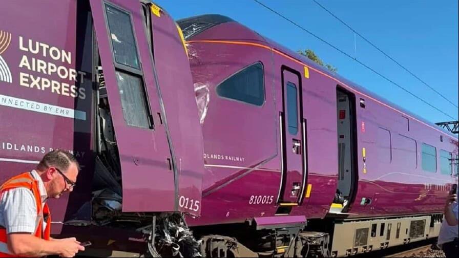 Al menos un muerto y múltiples heridos tras colisión de dos trenes en Bedford, Inglaterra