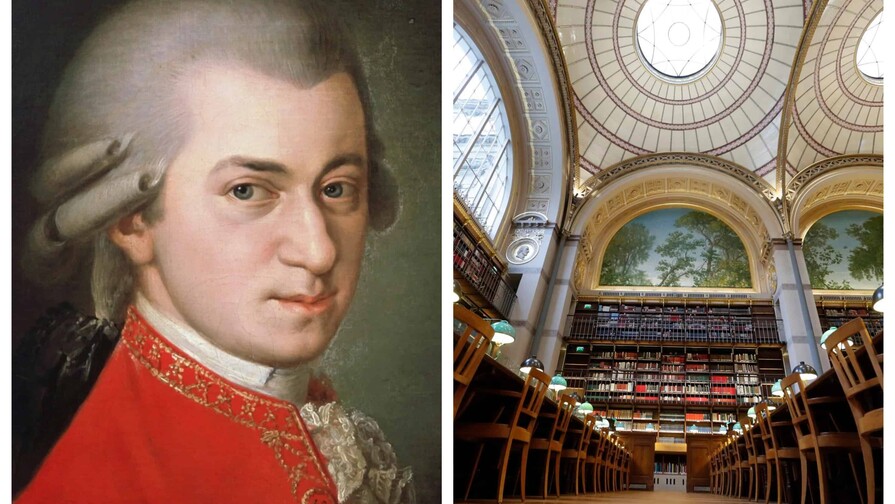 La Biblioteca Nacional de Francia descubre una partitura inédita de Wolfgang Amadeus Mozart
