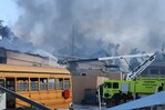 Incendio en hotel de Bayahíbe sigue activo tras más de cinco horas de labores de los bomberos
