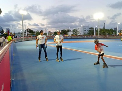 JCC2026: Patinaje cuenta con su pista de patinaje moderna
