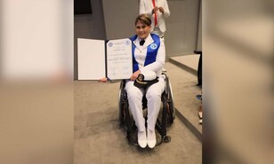 Ana Fern&aacute;ndez, primera dominicana con movilidad reducida especializada en emergenciolog&iacute;a