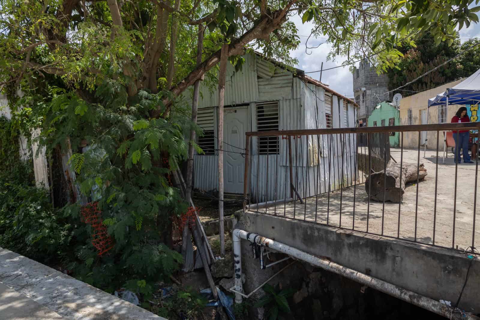 Casa de la señora Maura Novas, en el sector de Las Lilas