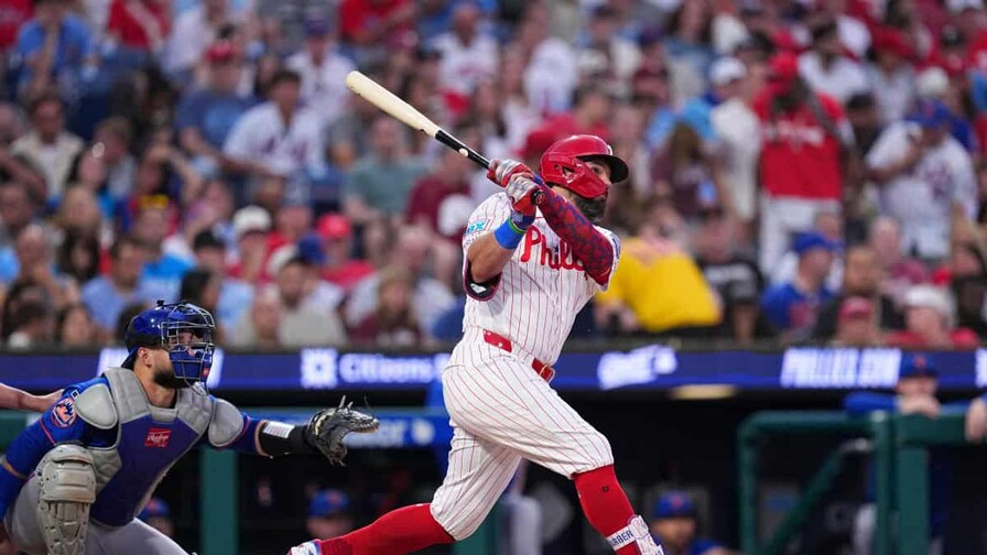 Kyle Schwarber se convierte en el primero con 40 jonrones en la actual campaña de la MLB Kyle Schwarber se convierte en el primero con 40 jonrones en la actual campaña de la MLB