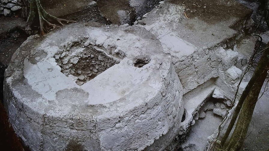 Arqueólogos encuentran excepcional templo ritual maya en Petén Arqueólogos encuentran excepcional templo ritual maya en Petén