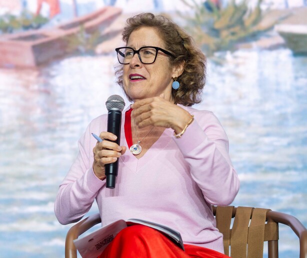 Berna González Harbour: “La novela negra es un retrato social”