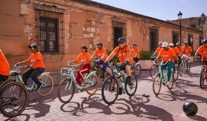 La Bicicletada Naranja anuncia su cuarta edici&oacute;n en Santo Domingo Este