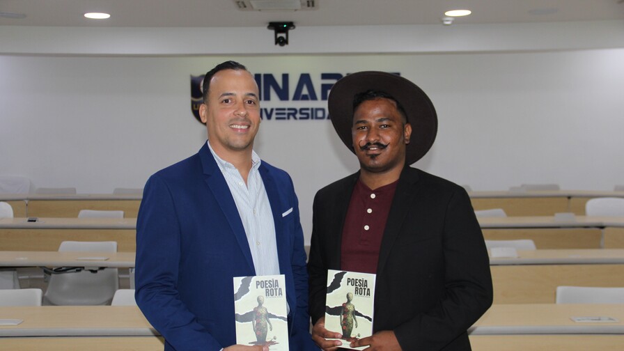 Samy Pérez y Francis Del Orbe presentan Poesía rota