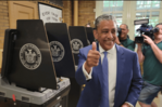 Adriano Espaillat vota en Washington Heights y llama a participar en las primarias dem&oacute;cratas