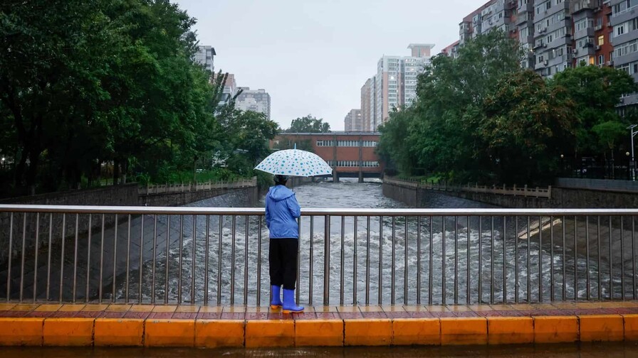 Cerca de 10,000 evacuados en el centro de China por lluvias torrenciales Cerca de 10,000 evacuados en el centro de China por lluvias torrenciales