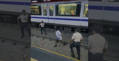 Mujer se lanza a los rieles del metro y obliga a suspender parcialmente el servicio en la l&iacute;nea 2