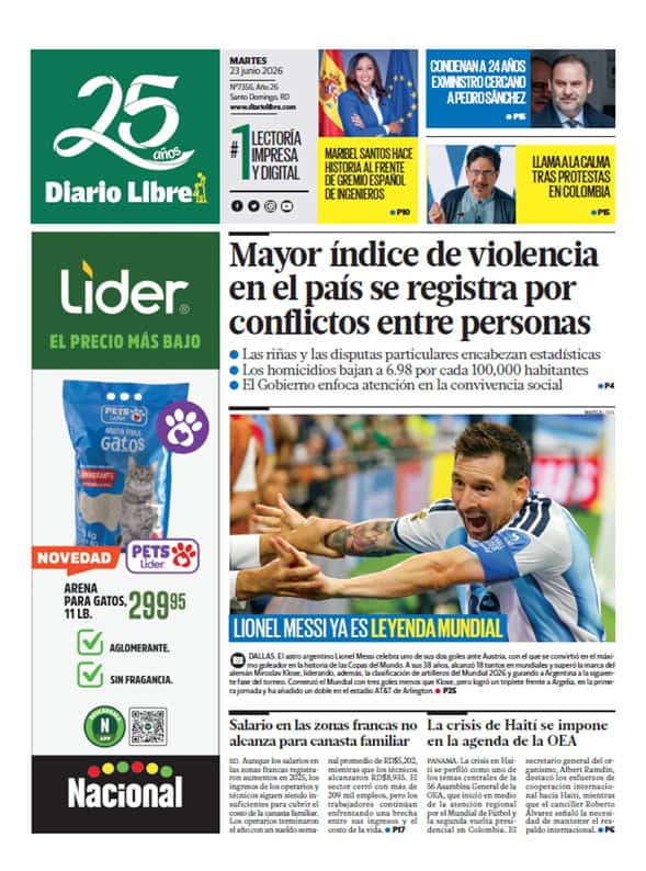 Día Jueves, 19 de Febrero de 2026 Edición 7251.