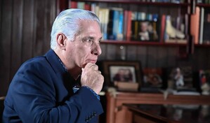 Miguel D&iacute;az-Canel: "El bloqueo energ&eacute;tico nos tiene atrapados 1,400 megawatts que no podemos usar