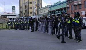 Marcha de agr&oacute;nomos hacia el Palacio Nacional no contaba con el permiso para efectuarse