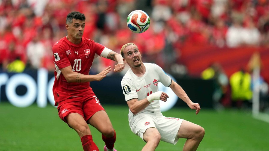 Suiza vence a Canad&aacute; y pasa a 16avos como primera del Grupo B del Mundial