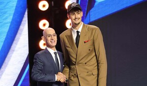 Aday Mara desembarca en la NBA elegido con el n&uacute;mero 12 por los OKC Thunder