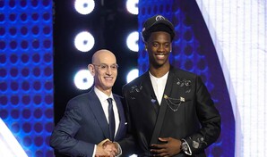 AJ Dybantsa es escogido por Wizards con el n&uacute;mero uno del Draft de NBA