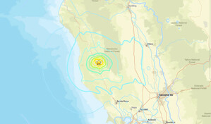 Un sismo de magnitud 5.6 sacude el norte de California sin reporte de v&iacute;ctimas o da&ntilde;os