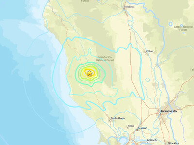 Un sismo de magnitud 5.6 sacude el norte de California