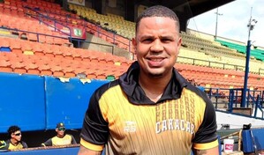 El pelotero dominicano Isa&iacute;as Tejeda vivi&oacute; el p&aacute;nico del sismo de Venezuela en pleno juego