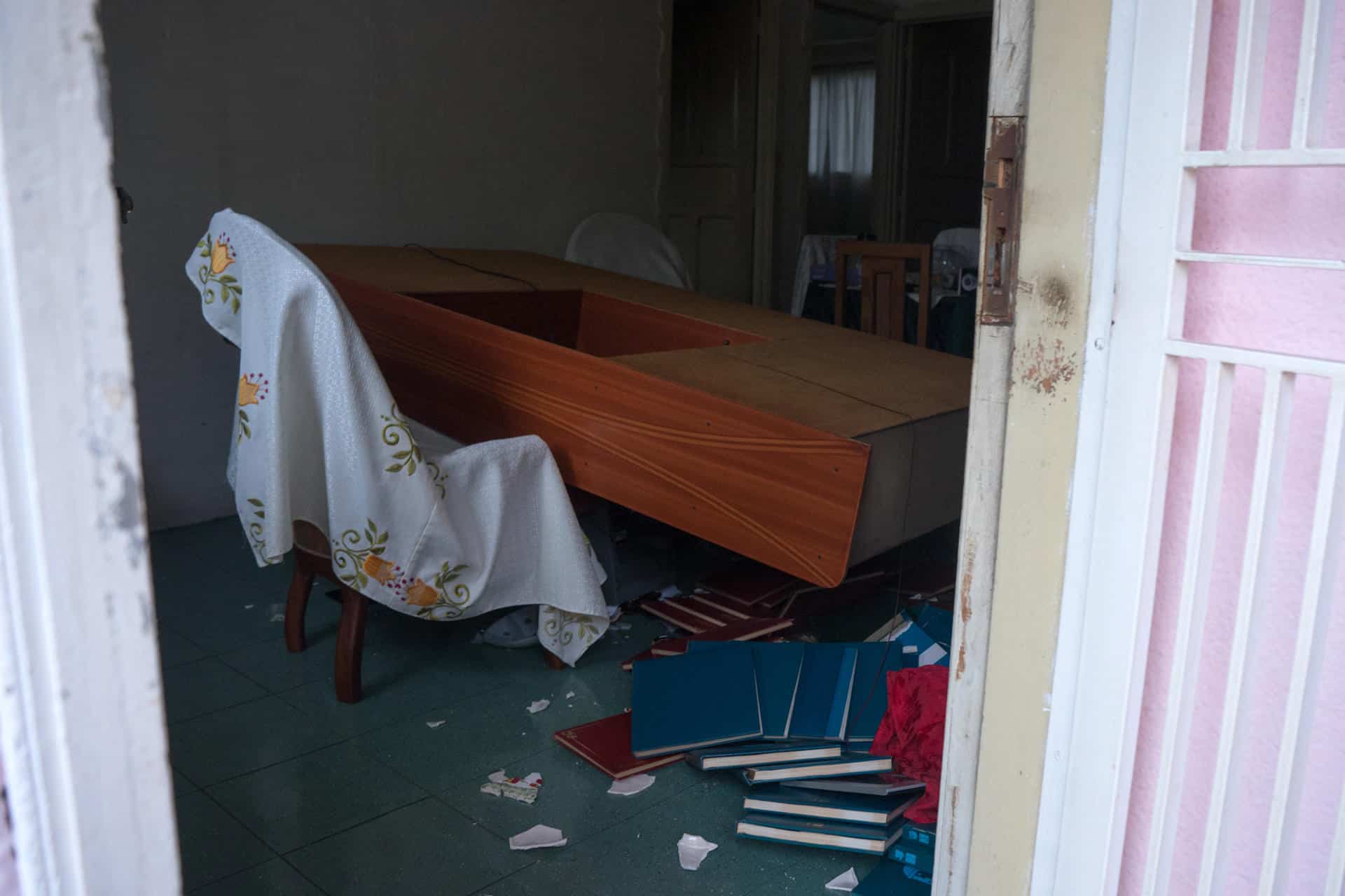 Los da&ntilde;os materiales contin&uacute;an siendo evaluados.