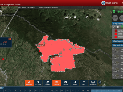 Incendio en Sierra de Bahoruco alcanza extensión similar a centro SD