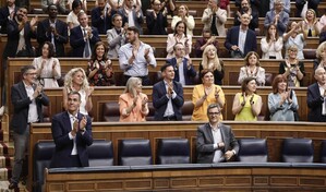 El Congreso de Diputados espa&ntilde;ol insta a S&aacute;nchez a dimitir por los casos de corrupci&oacute;n