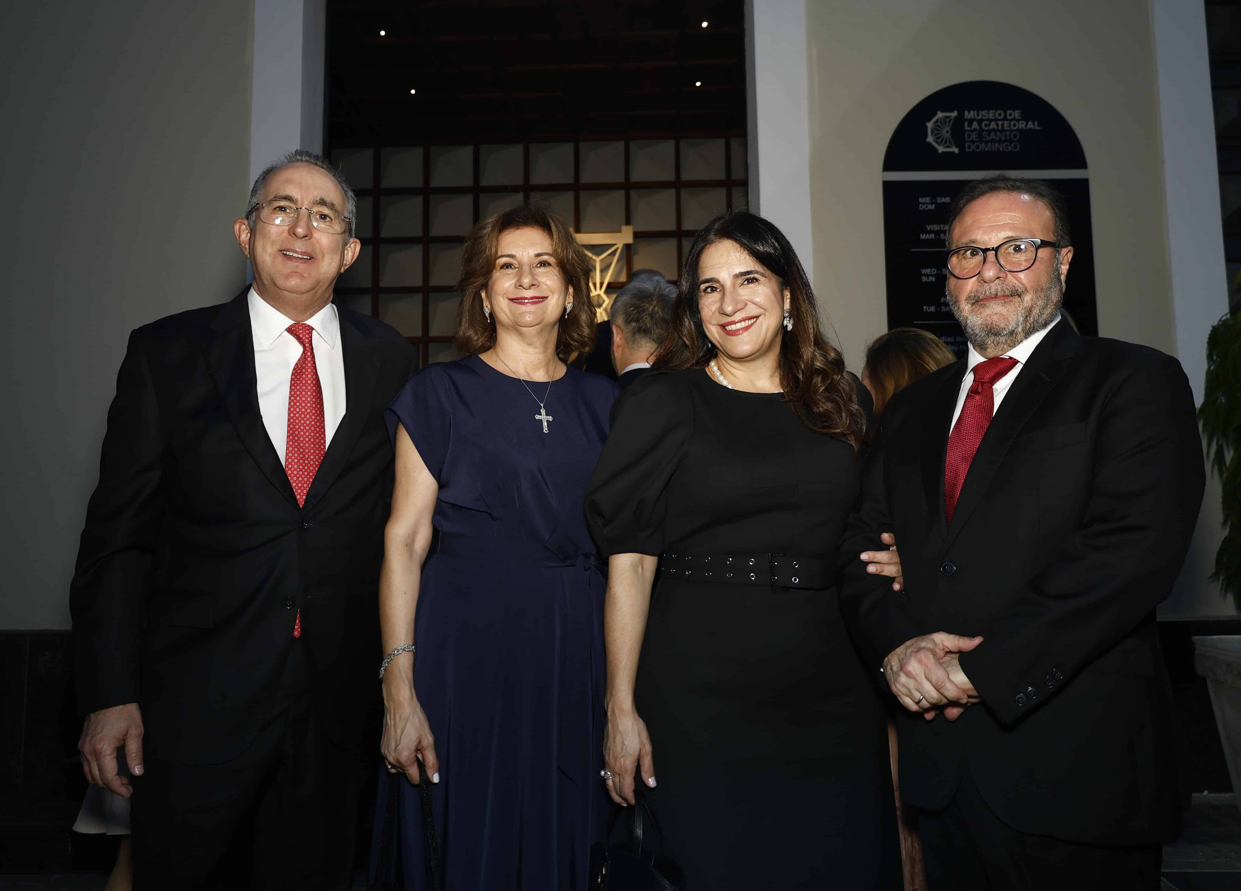 Juan Antonio Ferr&uacute;a, Karina Elm&uacute;desi, Alexia Feris y Pedro Rodr&iacute;guez.