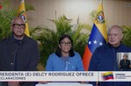 Delcy Rodr&iacute;guez reporta 32 fallecidos y m&aacute;s de 700 heridos en Venezuela tras terremotos