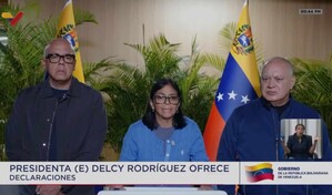 Delcy Rodr&iacute;guez reporta 32 fallecidos y m&aacute;s de 700 heridos en Venezuela tras terremotos