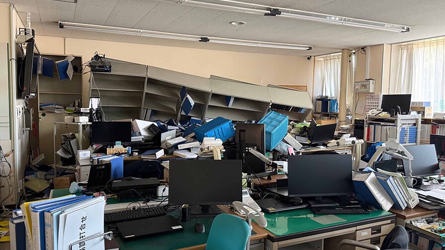 Al menos cinco heridos por el terremoto de magnitud 6.9 que sacudi&oacute; el norte de Jap&oacute;n