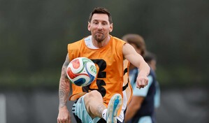 Messi arrancar&aacute; como suplente este s&aacute;bado contra Jordania en Dallas