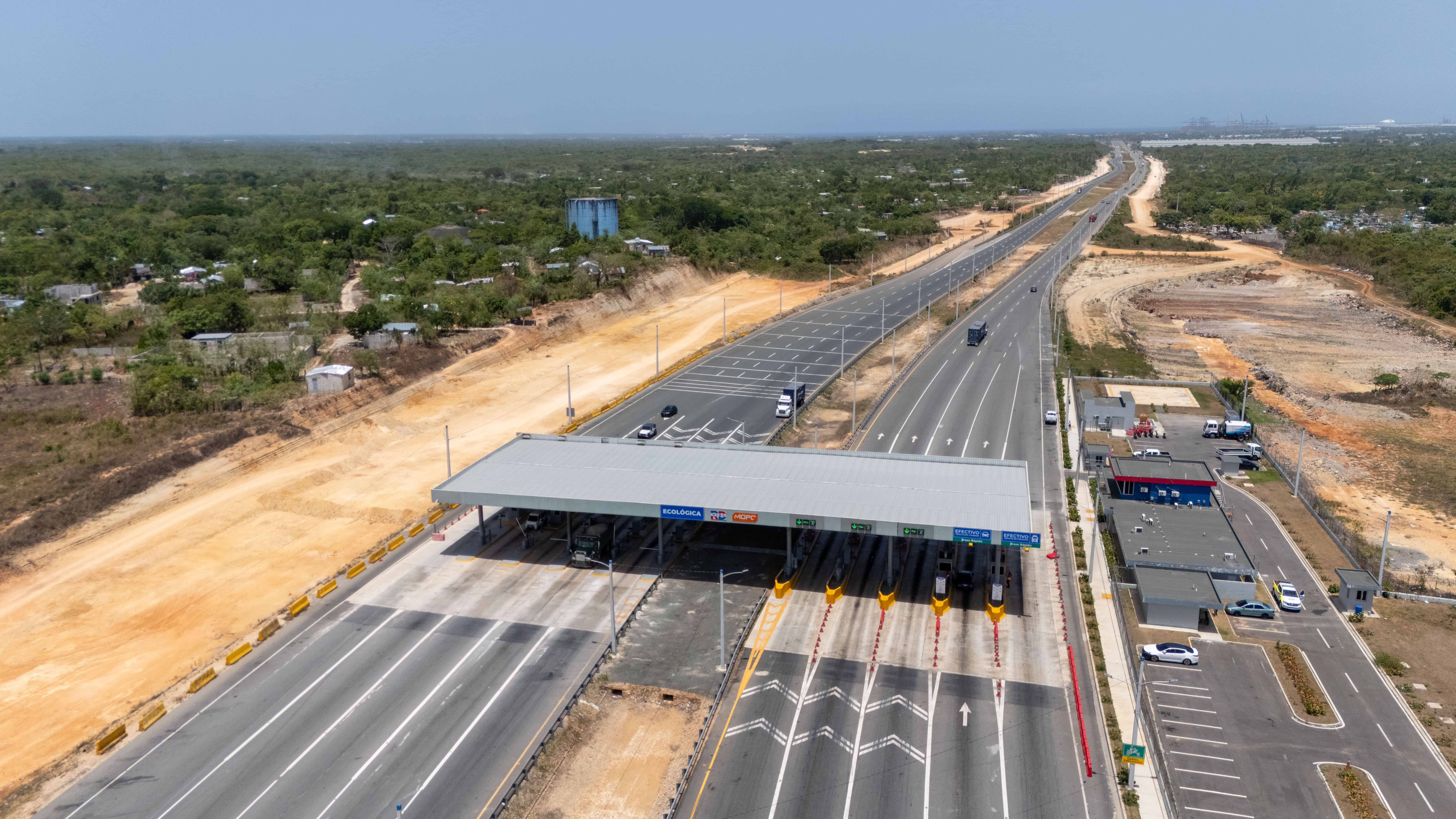 Peaje de la avenida Ecol&oacute;gica.
