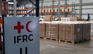 La Cruz Roja Internacional inicia el env&iacute;o de toneladas de ayuda humanitaria a Venezuela