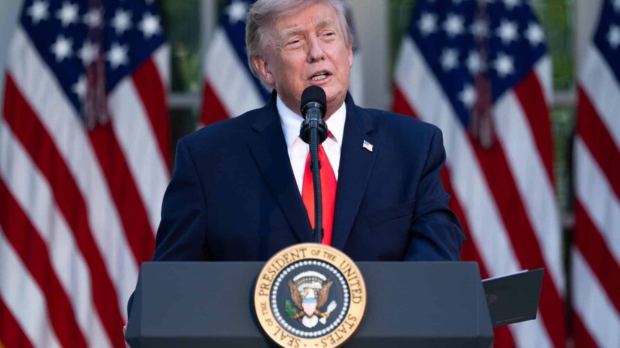 Trump presume de una tasa r&eacute;cord de expulsiones y detenciones de migrantes