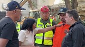Fuera, fuera, gritan residentes a presidenta de Venezuela en zona afectada por terremotos