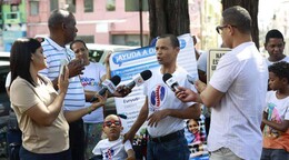 Familias de ni&ntilde;os con atrofia muscular espinal marchan por inclusi&oacute;n de medicamento en Alto Costo 