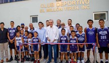 El presidente Abinader inaugura el Club Deportivo El Mill&oacute;n Yireh
