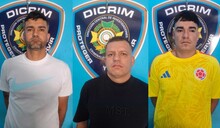 Detienen tres colombianos acusados de seguir clientes de bancos para robarles altas sumas de dinero