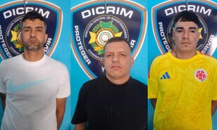 Detienen tres colombianos acusados de seguir clientes de bancos para robarles altas sumas de dinero