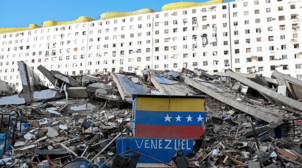 Colapsa complejo del plan bandera de vivienda de Hugo Ch&aacute;vez tras sismos en Venezuela