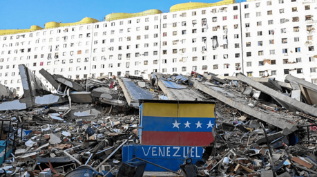 Colapsa complejo del plan bandera de vivienda de Hugo Ch&aacute;vez tras sismos en Venezuela