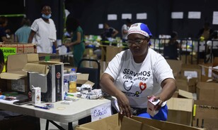 La solidaridad dominicana dice presente en diversos centros de acopio para asistir a los venezolanos
