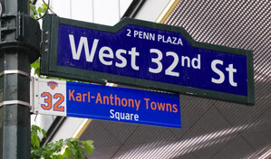 Nueva York renombra de forma temporal 18 calles en honor a los jugadores de los Knicks
