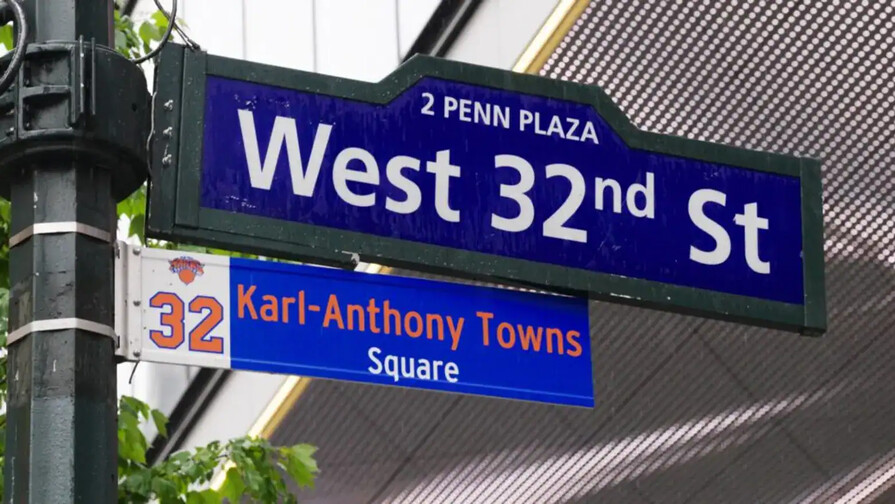 Nueva York renombra de forma temporal 18 calles en honor a los jugadores de los Knicks