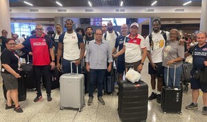 Selecci&oacute;n masculina de voleibol regresa al pa&iacute;s tras quedar varada en Venezuela