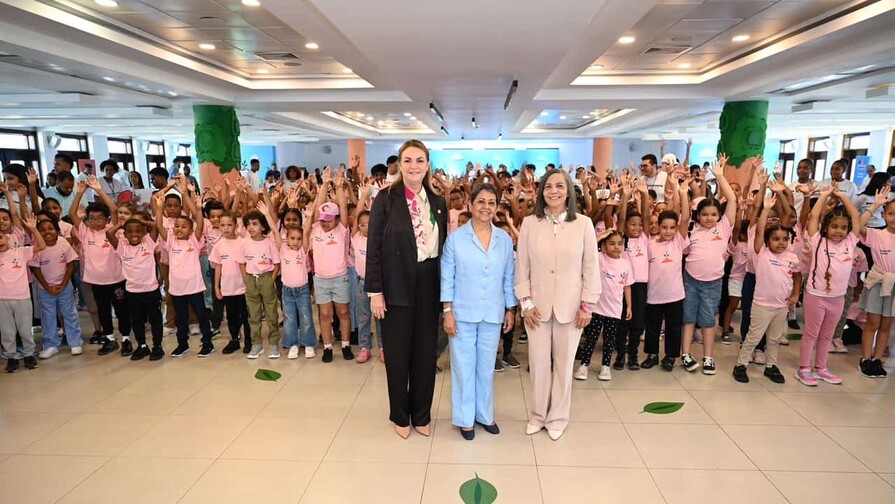 El Voluntariado Banreservas inaugura su campamento de verano "Sembrando valores"
